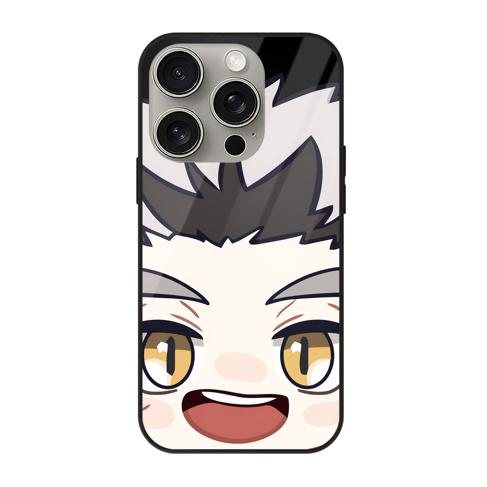 （画像用） ハイキュー!! Haikyu!! 【iPhone15Pro対応】スマホケース 耐衝撃＆黄変防止 背面ガラス