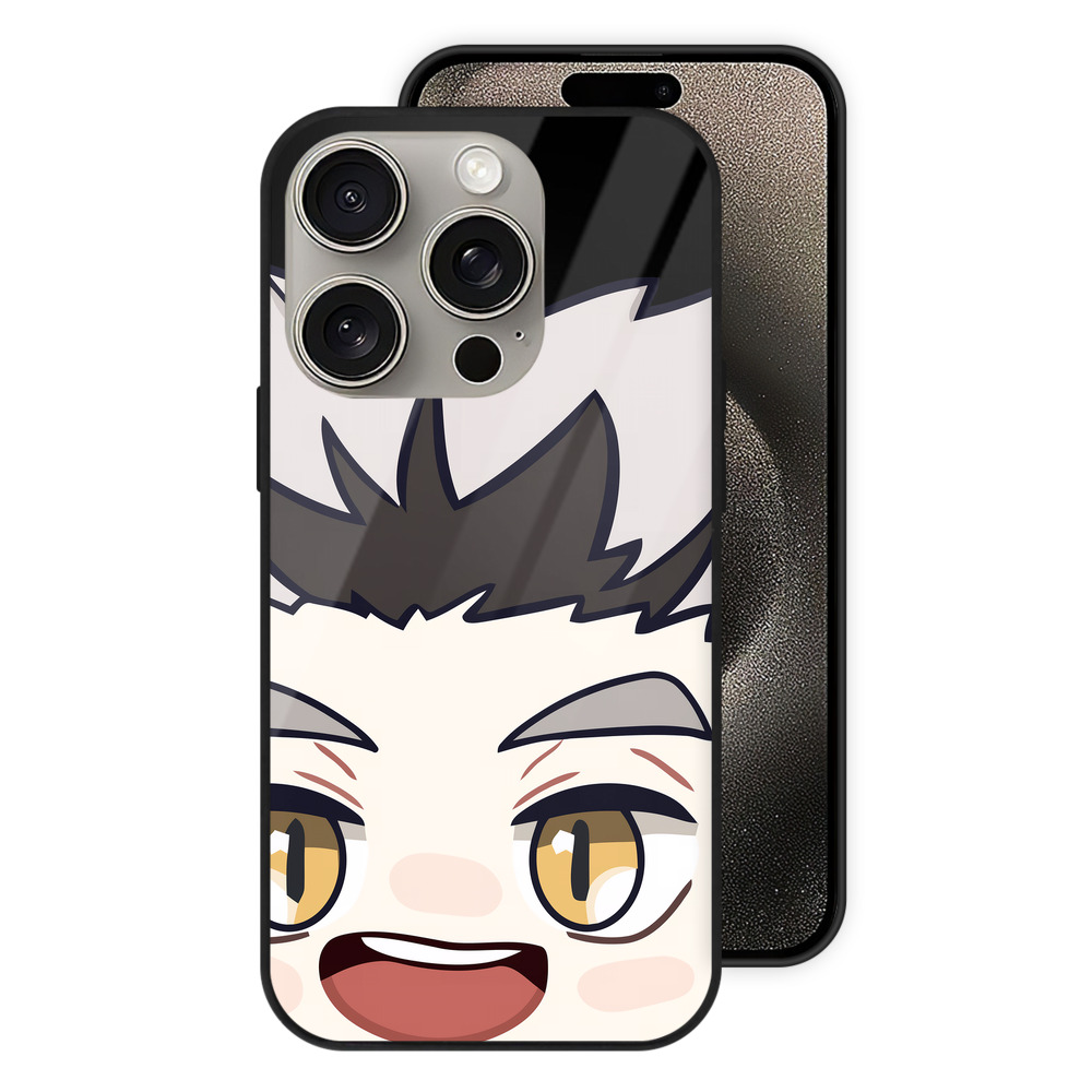 （画像用） ハイキュー!! Haikyu!! 【iPhone15Pro対応】スマホケース 耐衝撃＆黄変防止 背面ガラス