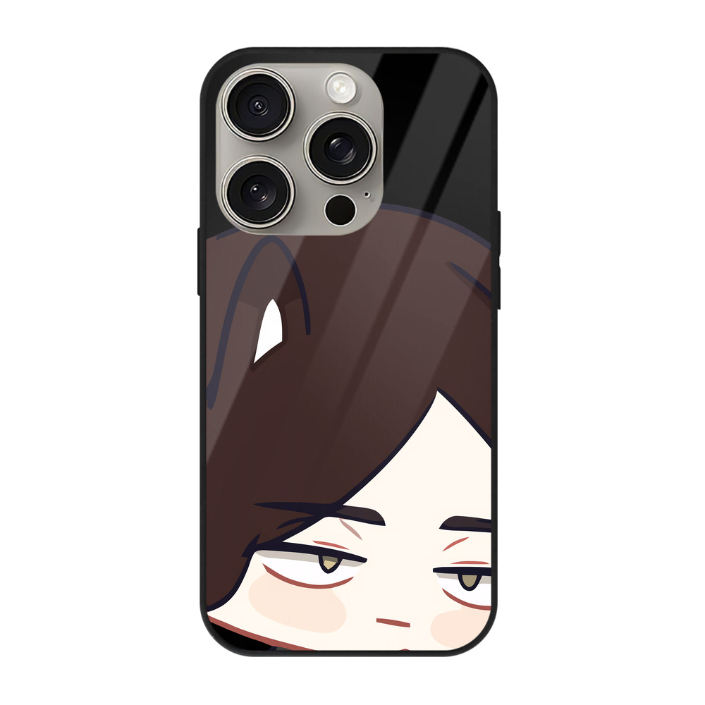 （画像用） ハイキュー!! Haikyu!! 【iPhone15Pro対応】スマホケース 耐衝撃＆黄変防止 背面ガラス