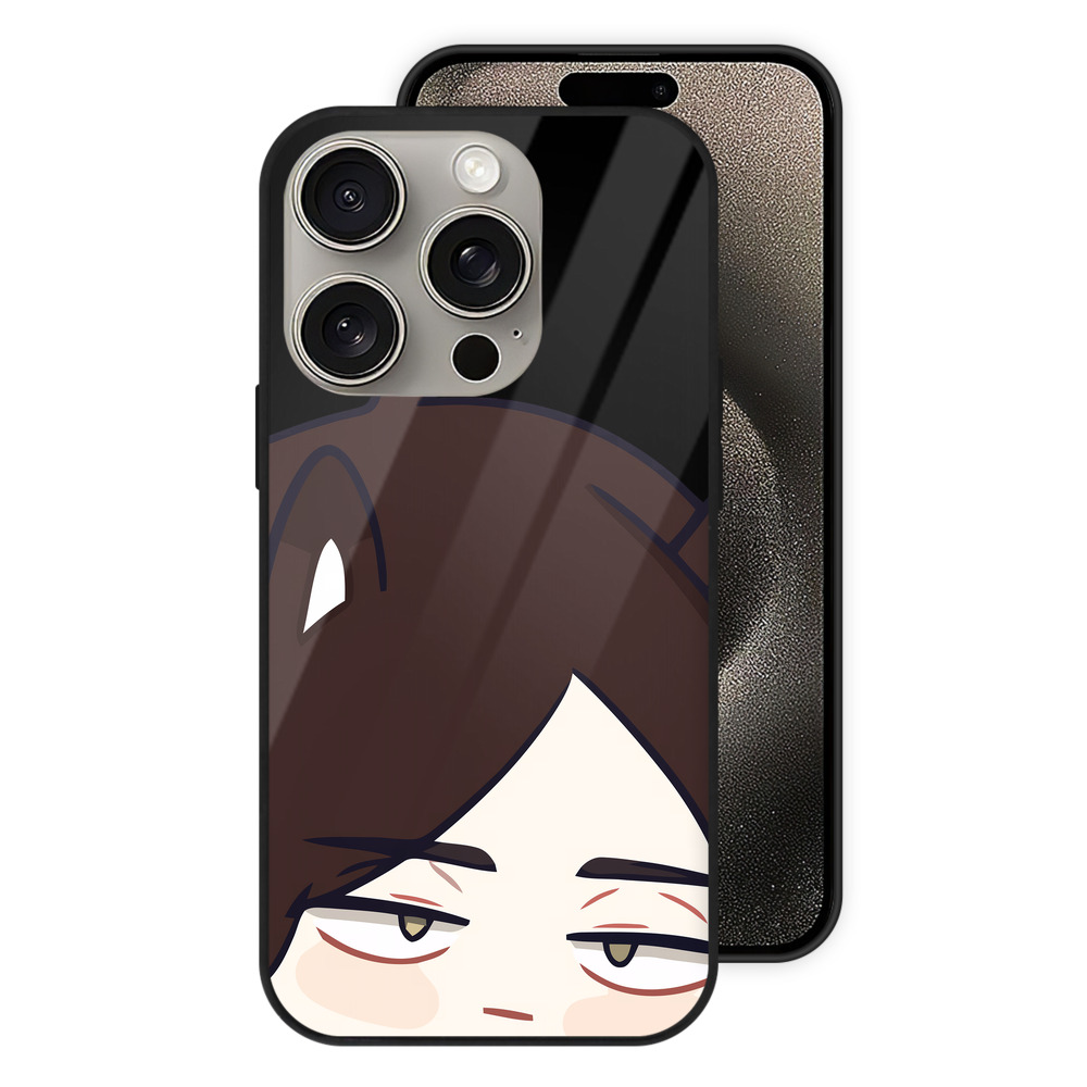 （画像用） ハイキュー!! Haikyu!! 【iPhone15Pro対応】スマホケース 耐衝撃＆黄変防止 背面ガラス
