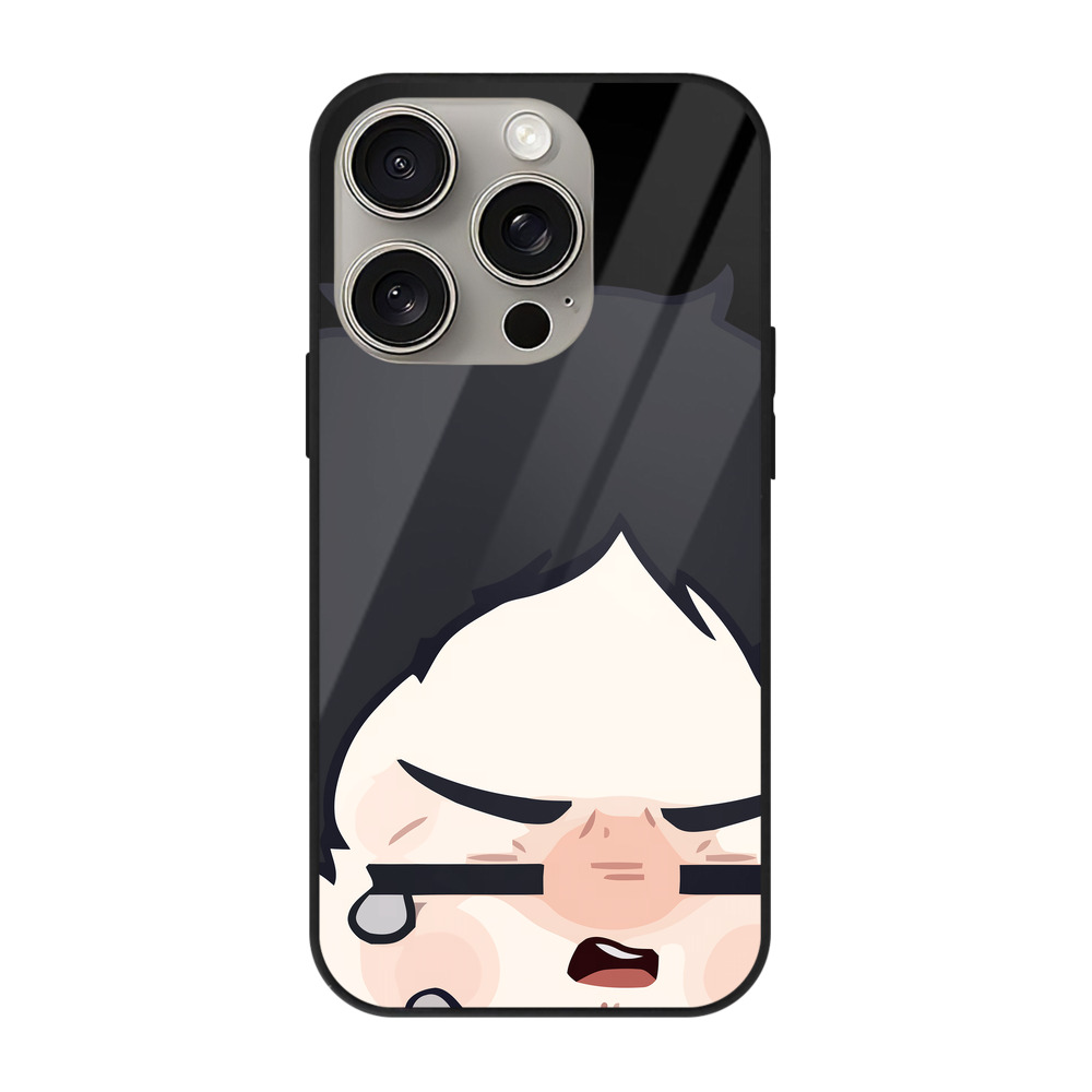 （画像用） ハイキュー!! Haikyu!! 【iPhone15Pro対応】スマホケース 耐衝撃＆黄変防止 背面ガラス