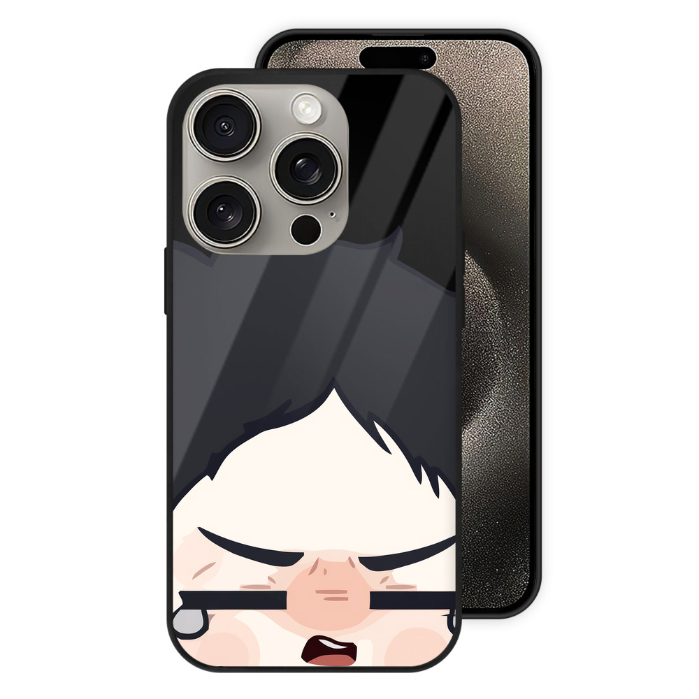 （画像用） ハイキュー!! Haikyu!! 【iPhone15Pro対応】スマホケース 耐衝撃＆黄変防止 背面ガラス