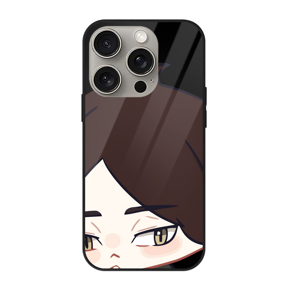 （画像用） ハイキュー!! Haikyu!! 【iPhone15Pro対応】スマホケース 耐衝撃＆黄変防止 背面ガラス