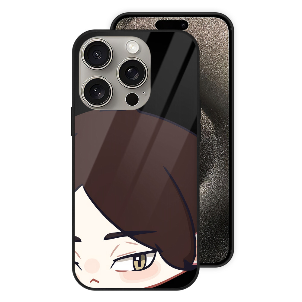 （画像用） ハイキュー!! Haikyu!! 【iPhone15Pro対応】スマホケース 耐衝撃＆黄変防止 背面ガラス