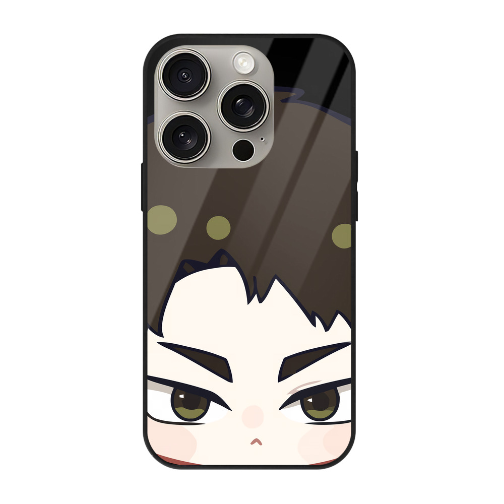 （画像用） ハイキュー!! Haikyu!! 【iPhone15Pro対応】スマホケース 耐衝撃＆黄変防止 背面ガラス