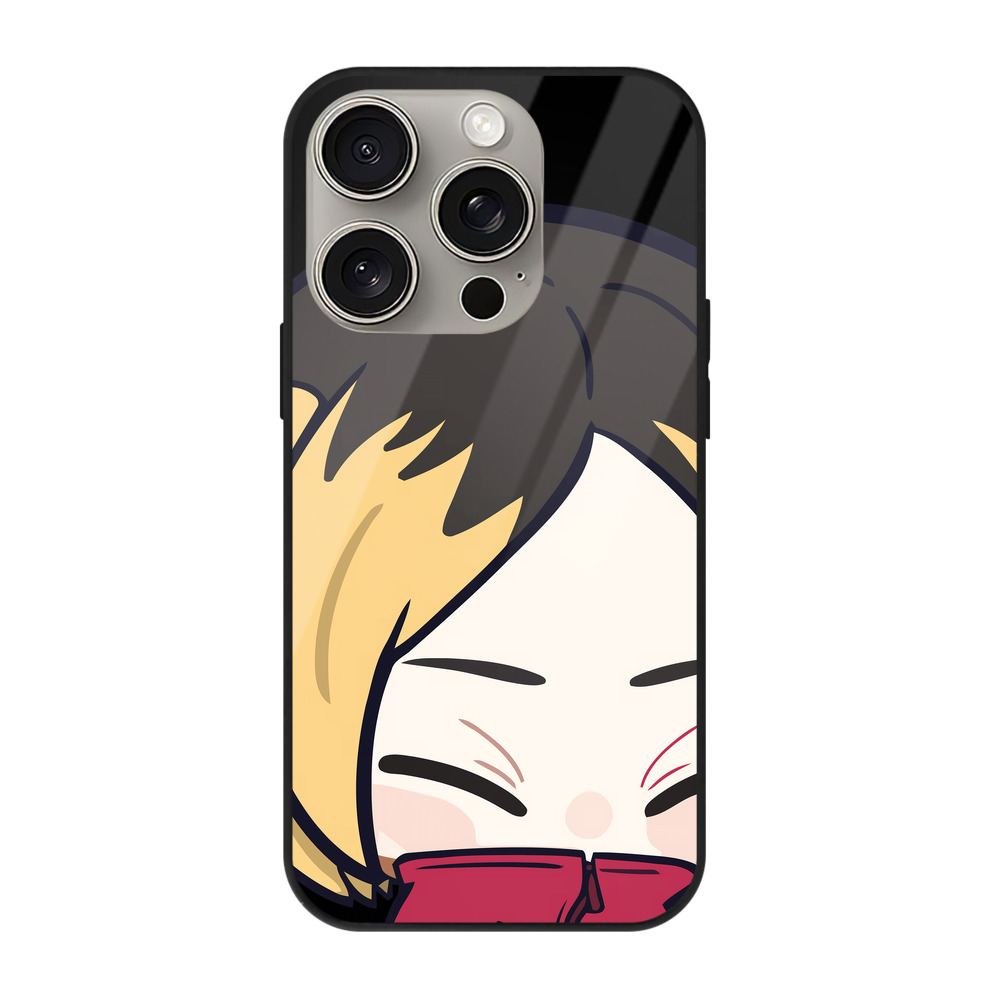（画像用） ハイキュー!! Haikyu!! 【iPhone15Pro対応】スマホケース 耐衝撃＆黄変防止 背面ガラス