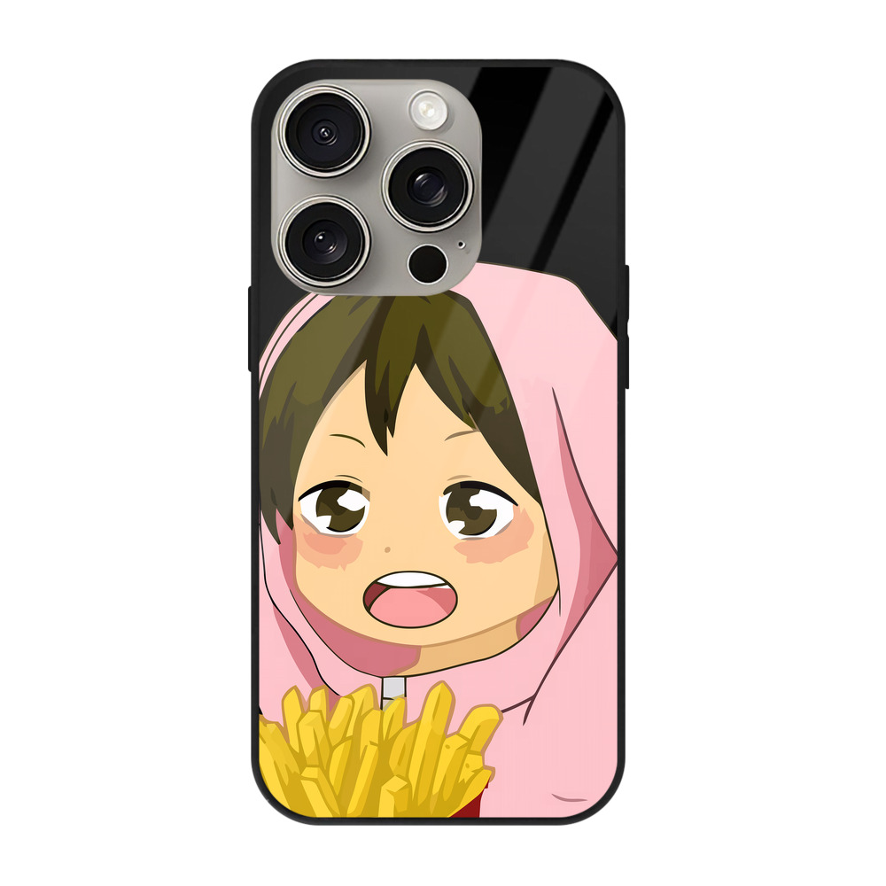 （画像用） ハイキュー!! Haikyu!! 【iPhone15Pro対応】スマホケース 耐衝撃＆黄変防止 背面ガラス