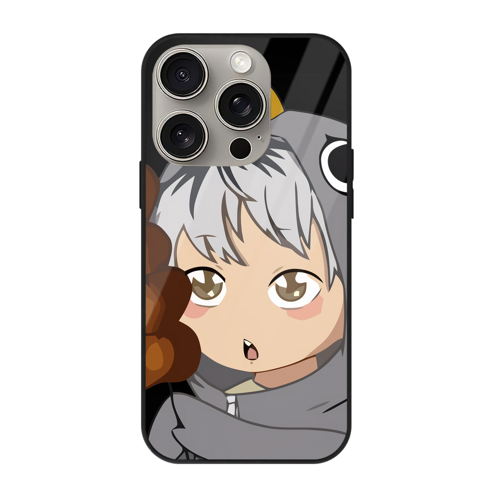 （画像用） ハイキュー!! Haikyu!! 【iPhone15Pro対応】スマホケース 耐衝撃＆黄変防止 背面ガラス