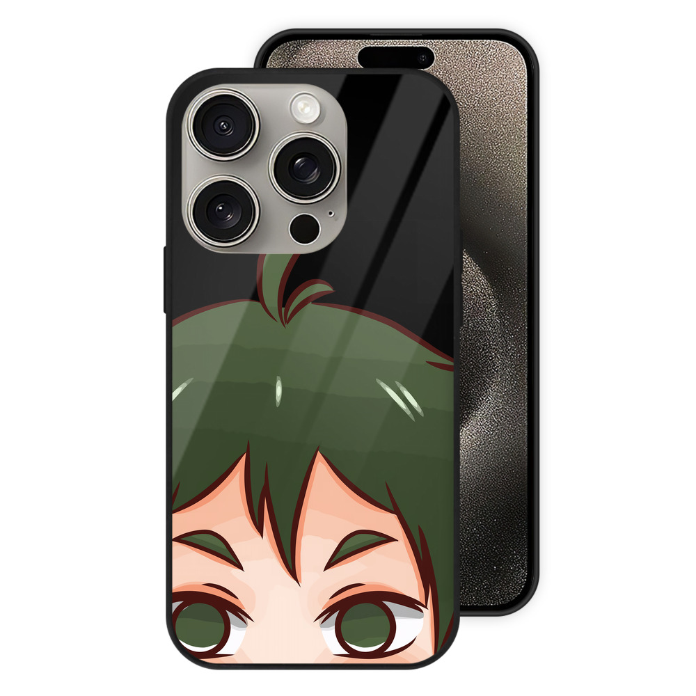 （画像用） ハイキュー!! Haikyu!! 【iPhone15Pro対応】スマホケース 耐衝撃＆黄変防止 背面ガラス