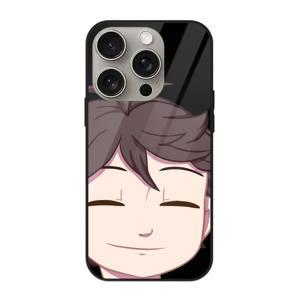 （画像用） ハイキュー!! Haikyu!! 【iPhone15Pro対応】スマホケース 耐衝撃＆黄変防止 背面ガラス