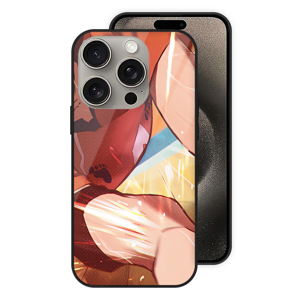 （画像用） ハイキュー!! Haikyu!! 【iPhone15Pro対応】スマホケース 耐衝撃＆黄変防止 背面ガラス