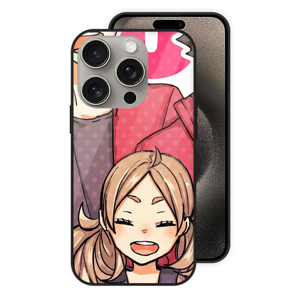 （画像用） ハイキュー!! Haikyu!! 【iPhone15Pro対応】スマホケース 耐衝撃＆黄変防止 背面ガラス