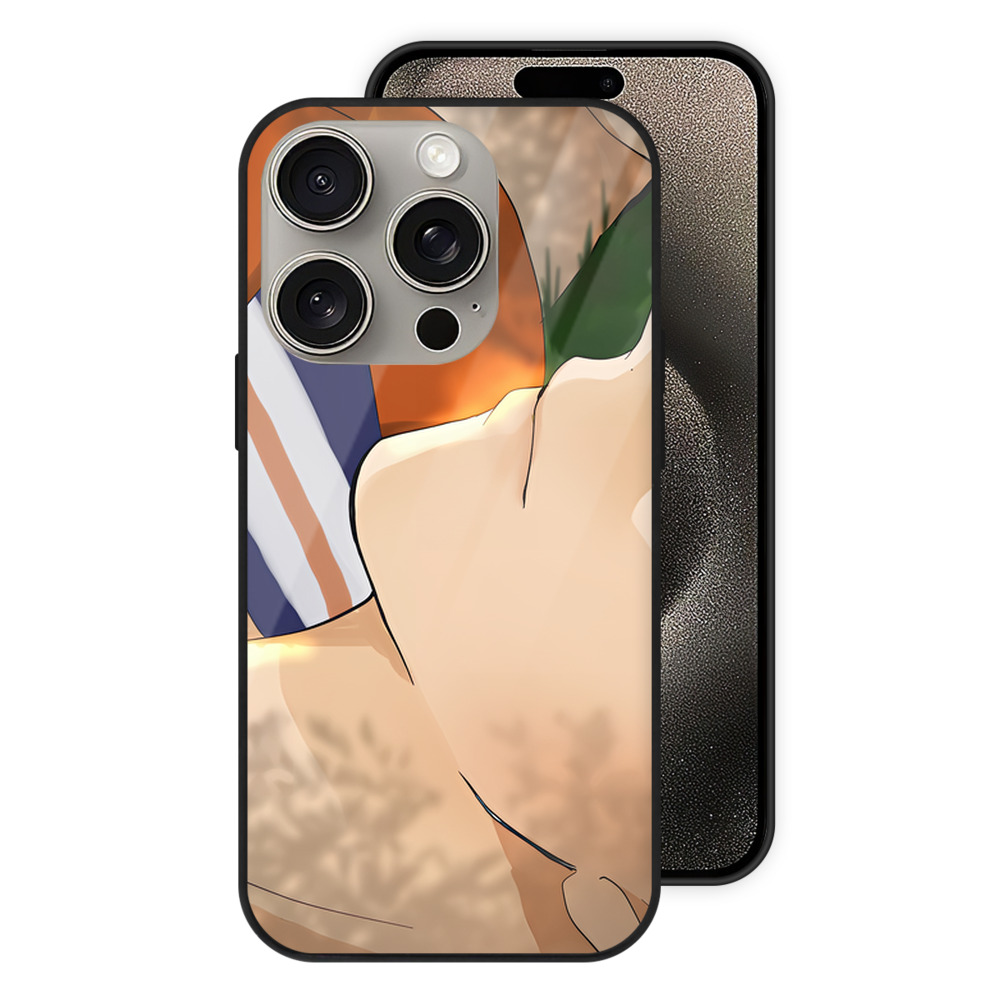 （画像用） ハイキュー!! Haikyu!! 【iPhone15Pro対応】スマホケース 耐衝撃＆黄変防止 背面ガラス