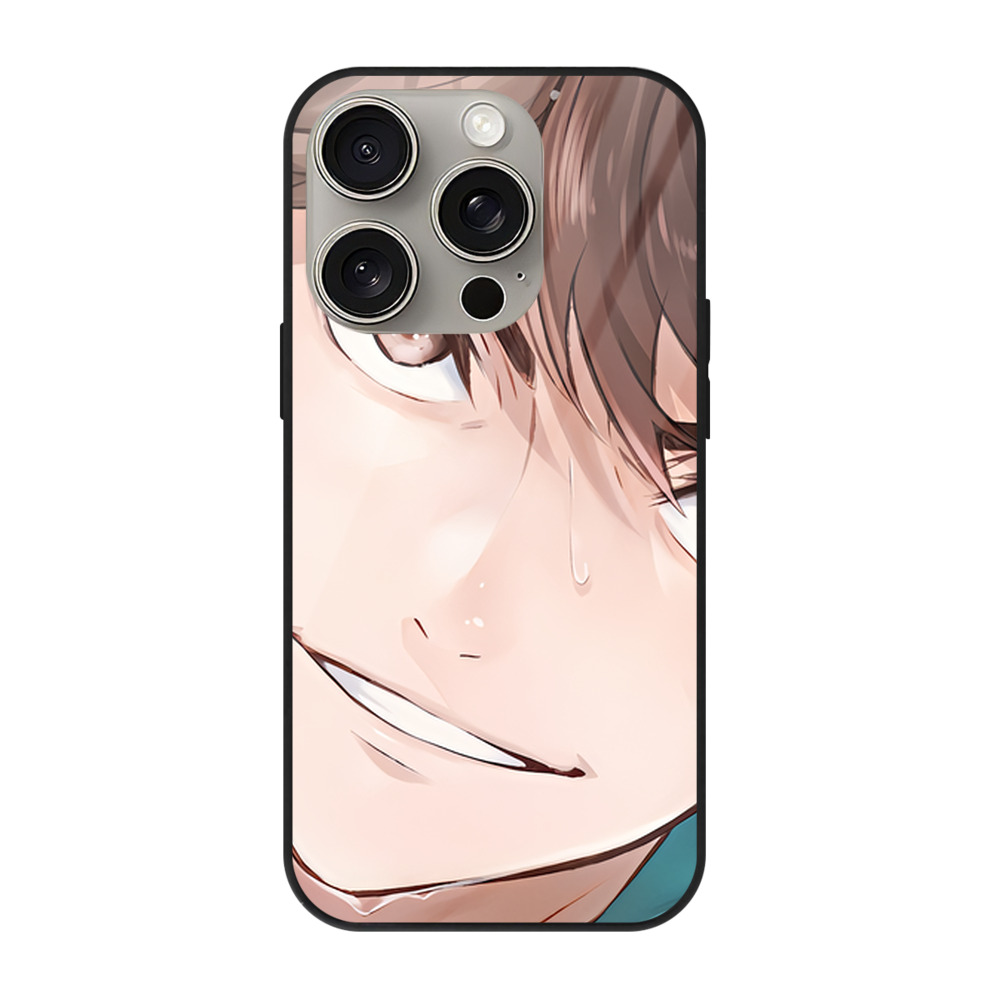 （画像用） ハイキュー!! Haikyu!! 【iPhone15Pro対応】スマホケース 耐衝撃＆黄変防止 背面ガラス