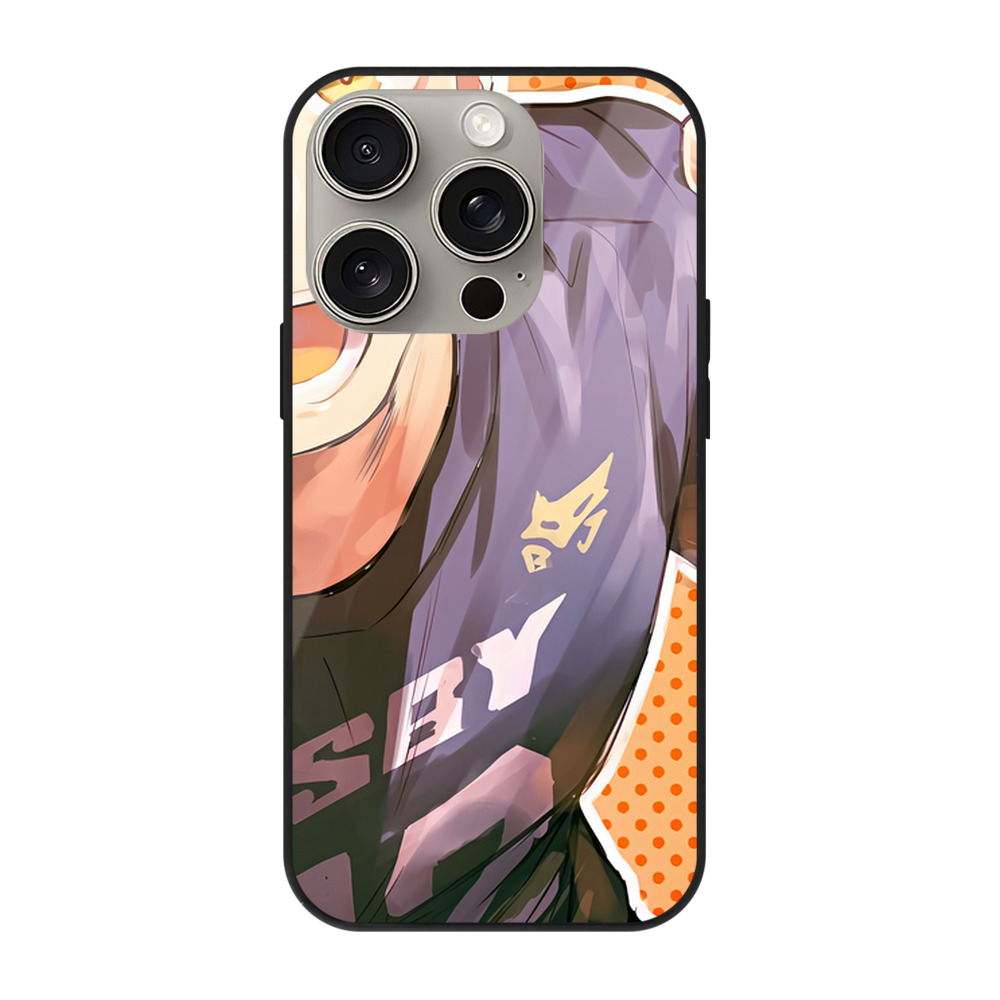 （画像用） ハイキュー!! Haikyu!! 【iPhone15Pro対応】スマホケース 耐衝撃＆黄変防止 背面ガラス