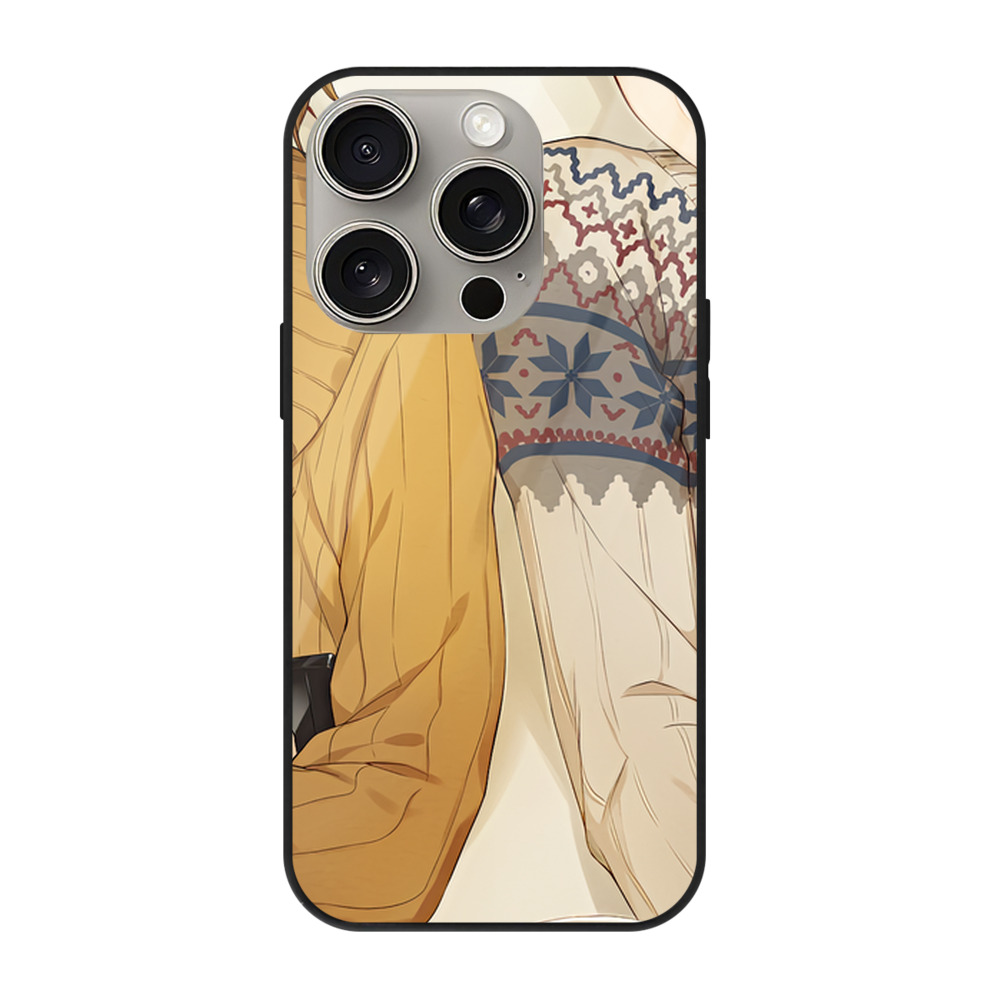 （画像用） ハイキュー!! Haikyu!! 【iPhone15Pro対応】スマホケース 耐衝撃＆黄変防止 背面ガラス