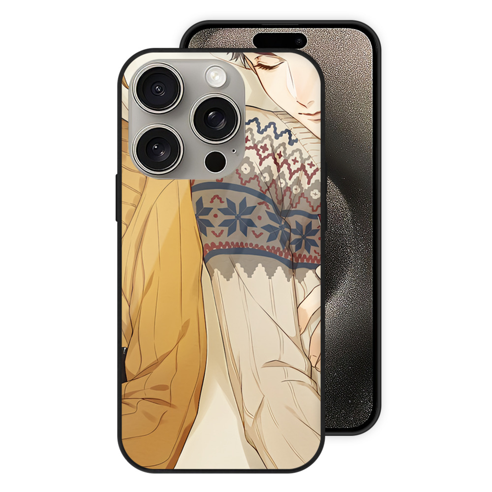 （画像用） ハイキュー!! Haikyu!! 【iPhone15Pro対応】スマホケース 耐衝撃＆黄変防止 背面ガラス