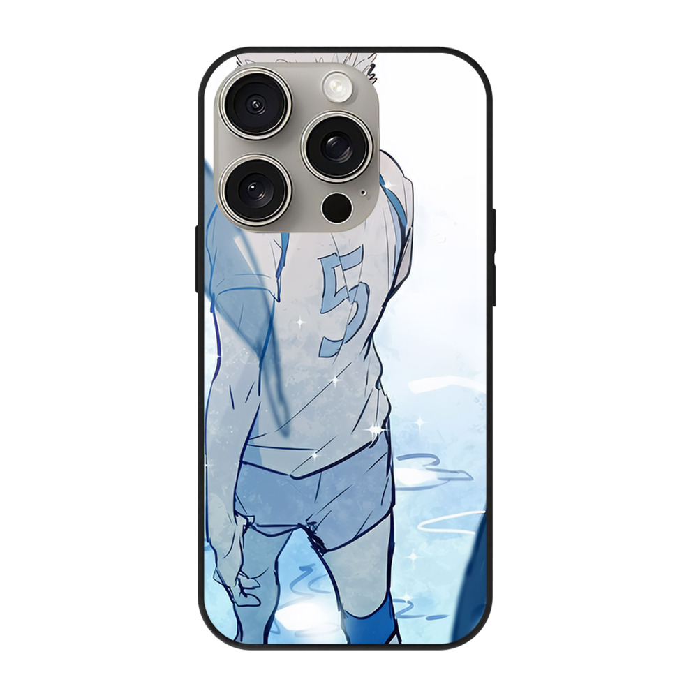 （画像用） ハイキュー!! Haikyu!! 【iPhone15Pro対応】スマホケース 耐衝撃＆黄変防止 背面ガラス