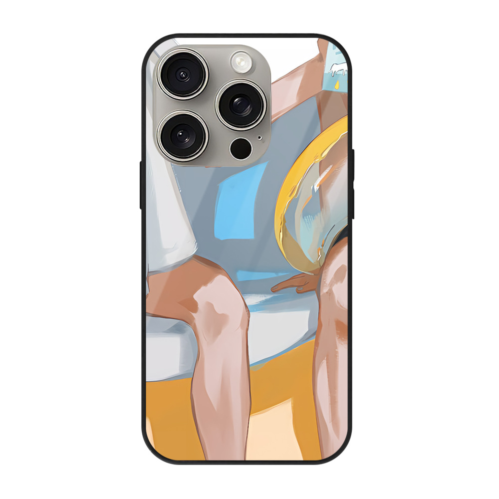 （画像用） ハイキュー!! Haikyu!! 【iPhone15Pro対応】スマホケース 耐衝撃＆黄変防止 背面ガラス