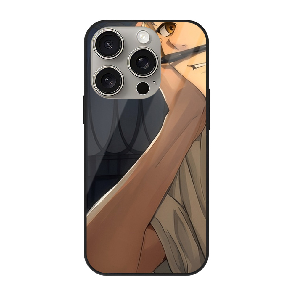 （画像用） ハイキュー!! Haikyu!! 【iPhone15Pro対応】スマホケース 耐衝撃＆黄変防止 背面ガラス