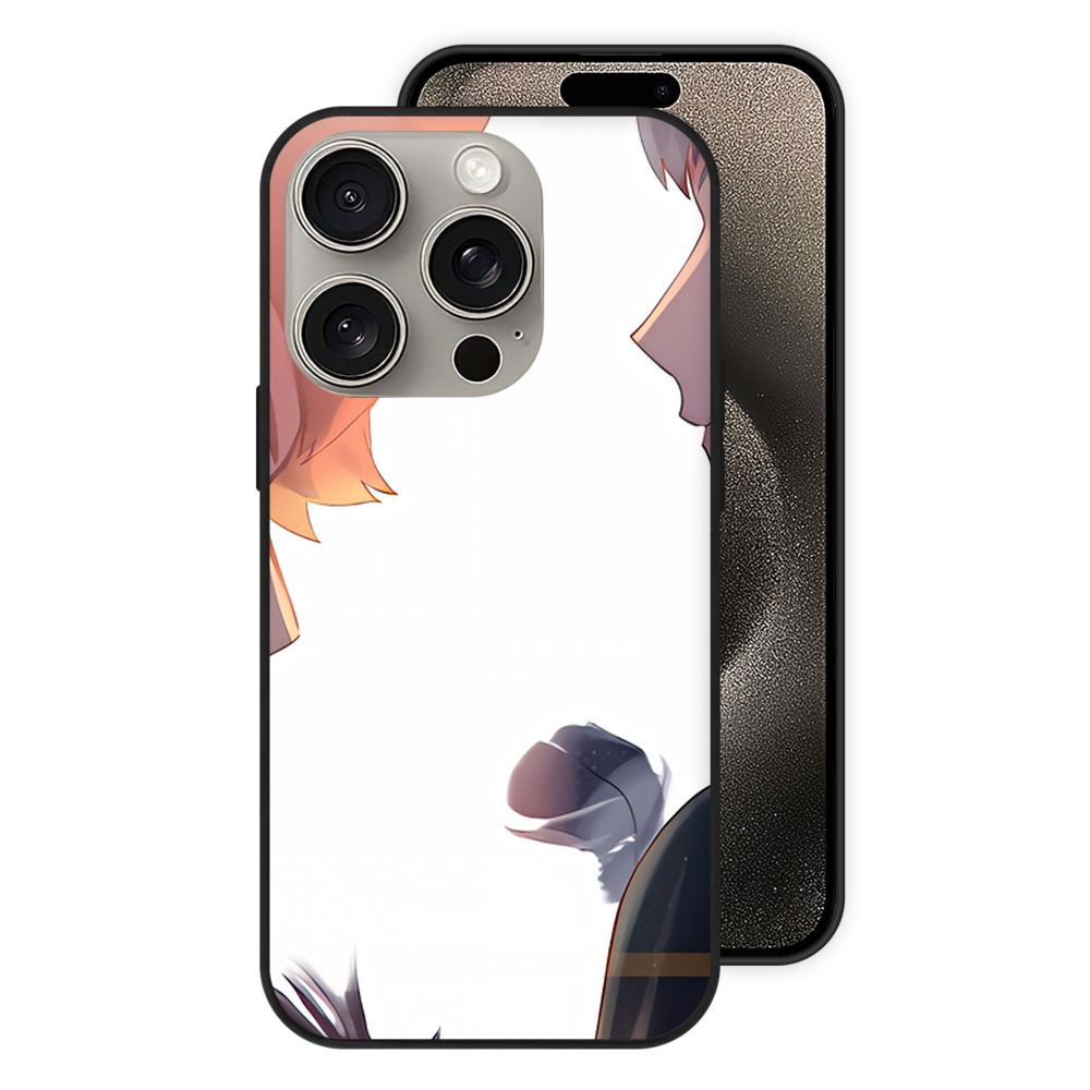 （画像用） ハイキュー!! Haikyu!! 【iPhone15Pro対応】スマホケース 耐衝撃＆黄変防止 背面ガラス
