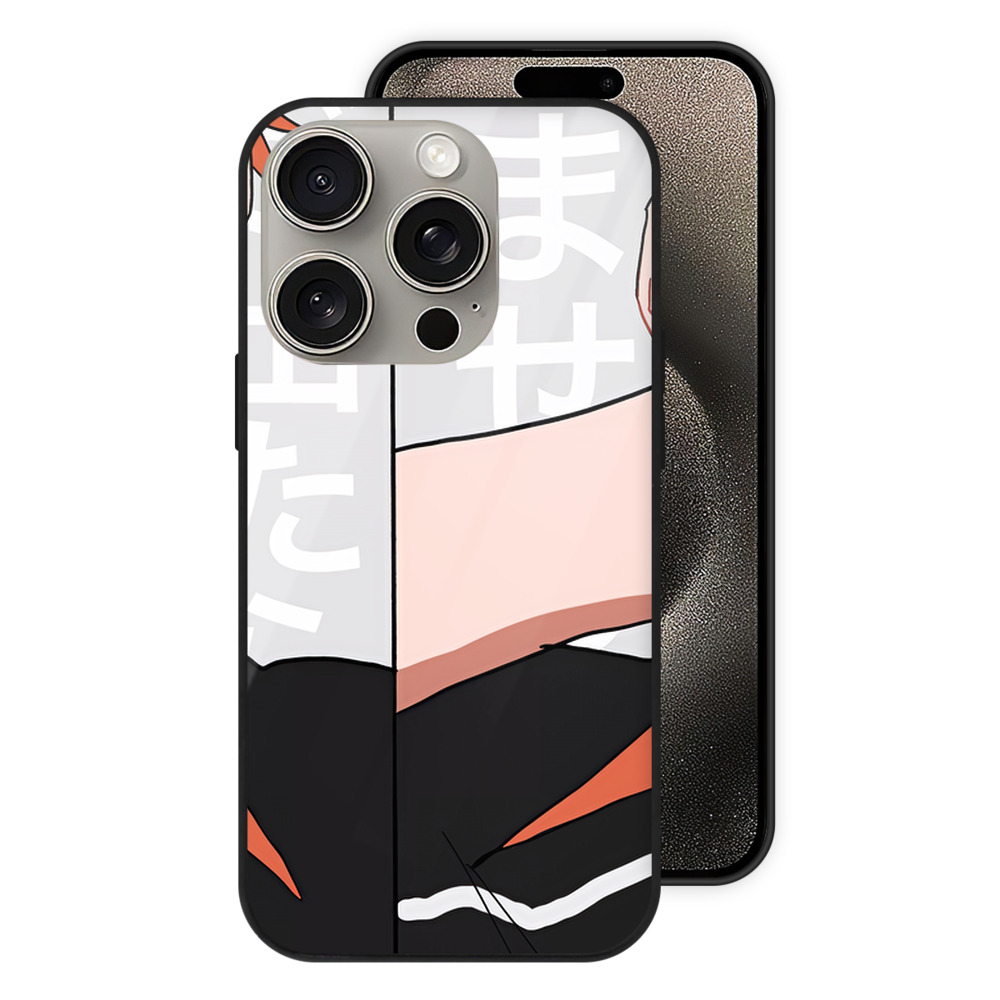 （画像用） ハイキュー!! Haikyu!! 【iPhone15Pro対応】スマホケース 耐衝撃＆黄変防止 背面ガラス