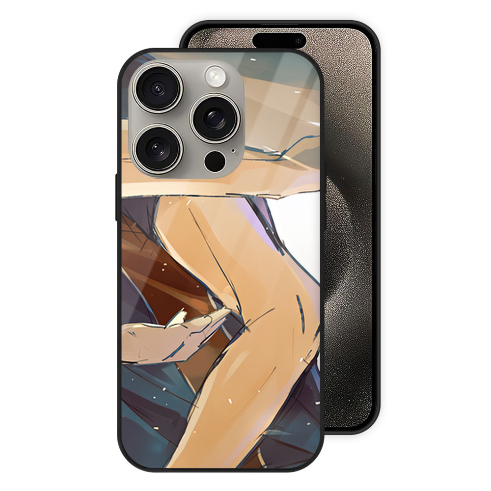 （画像用） ハイキュー!! Haikyu!! 【iPhone15Pro対応】スマホケース 耐衝撃＆黄変防止 背面ガラス