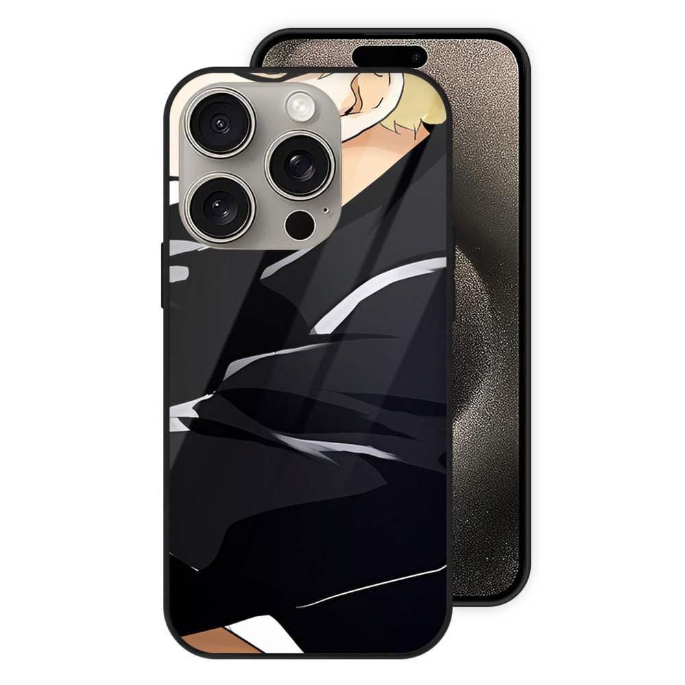 （画像用） ハイキュー!! Haikyu!! 【iPhone15Pro対応】スマホケース 耐衝撃＆黄変防止 背面ガラス