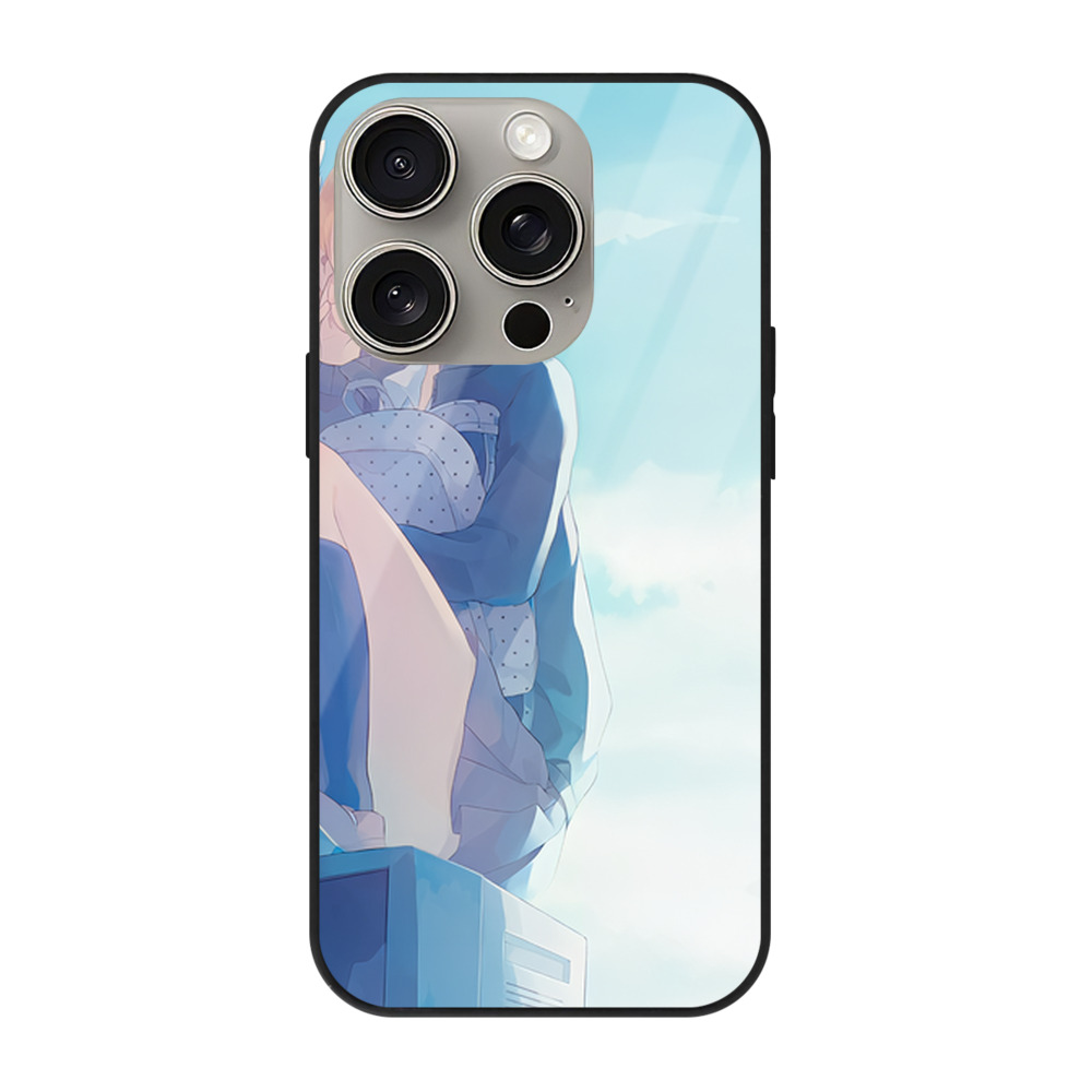 （画像用） ハイキュー!! Haikyu!! 【iPhone15Pro対応】スマホケース 耐衝撃＆黄変防止 背面ガラス