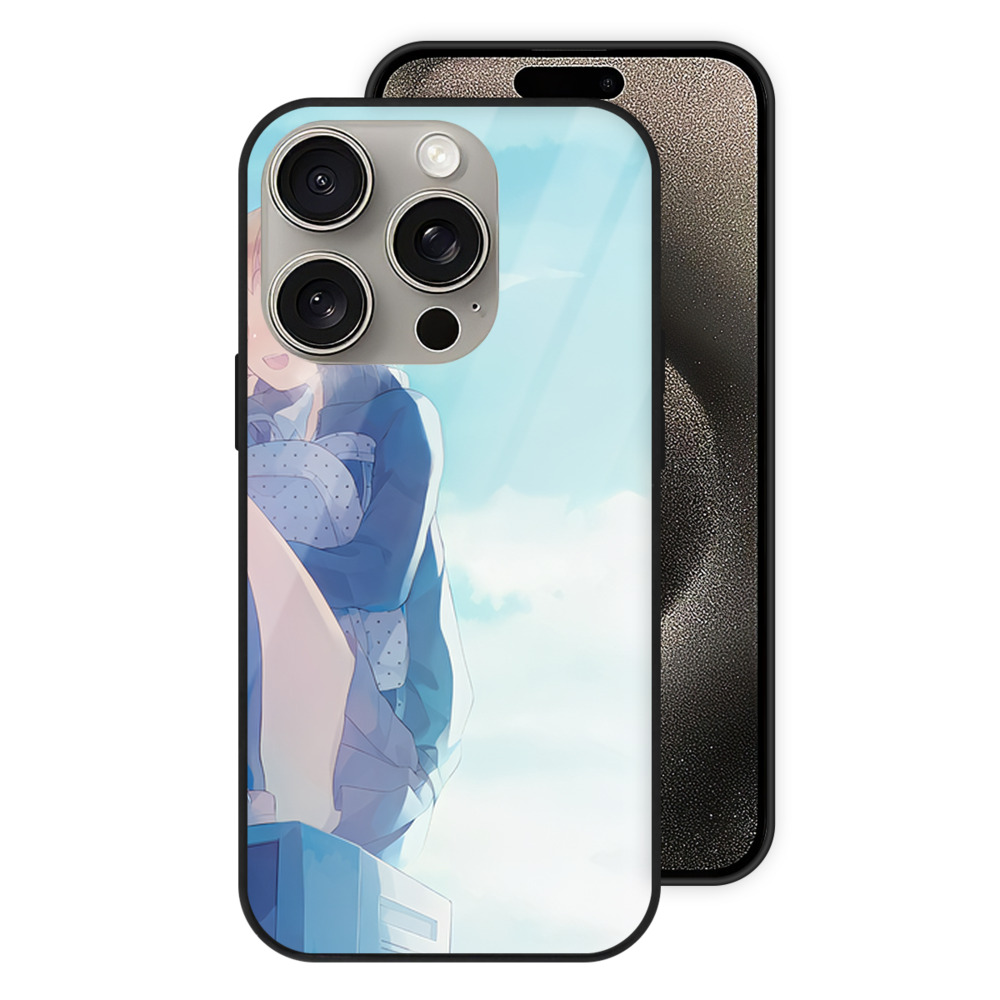 （画像用） ハイキュー!! Haikyu!! 【iPhone15Pro対応】スマホケース 耐衝撃＆黄変防止 背面ガラス