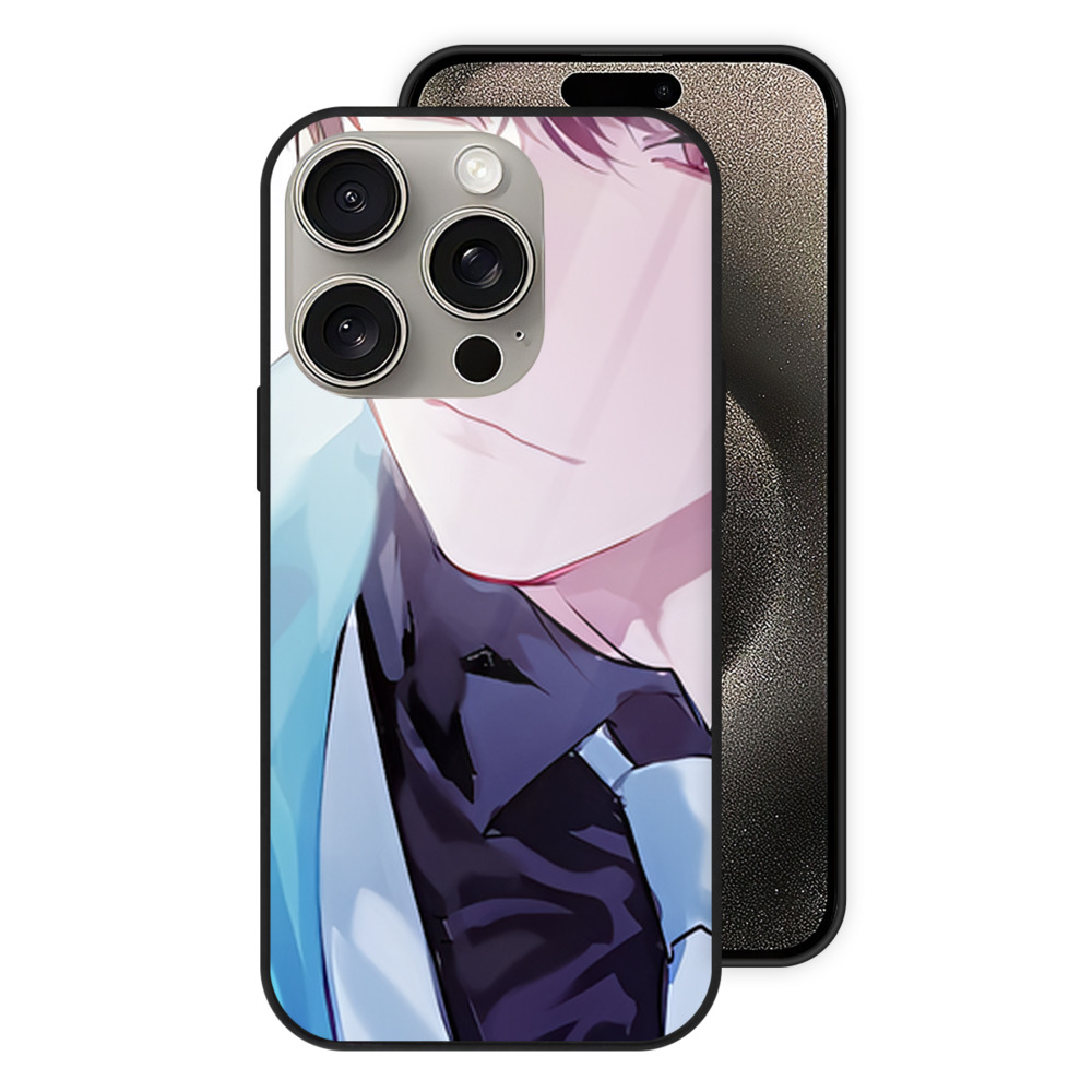 （画像用） ハイキュー!! Haikyu!! 【iPhone15Pro対応】スマホケース 耐衝撃＆黄変防止 背面ガラス