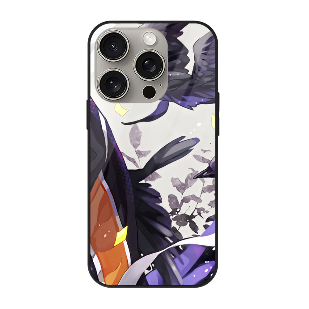 （画像用） ハイキュー!! Haikyu!! 【iPhone15Pro対応】スマホケース 耐衝撃＆黄変防止 背面ガラス