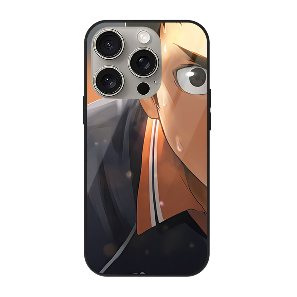 （画像用） ハイキュー!! Haikyu!! 【iPhone15Pro対応】スマホケース 耐衝撃＆黄変防止 背面ガラス