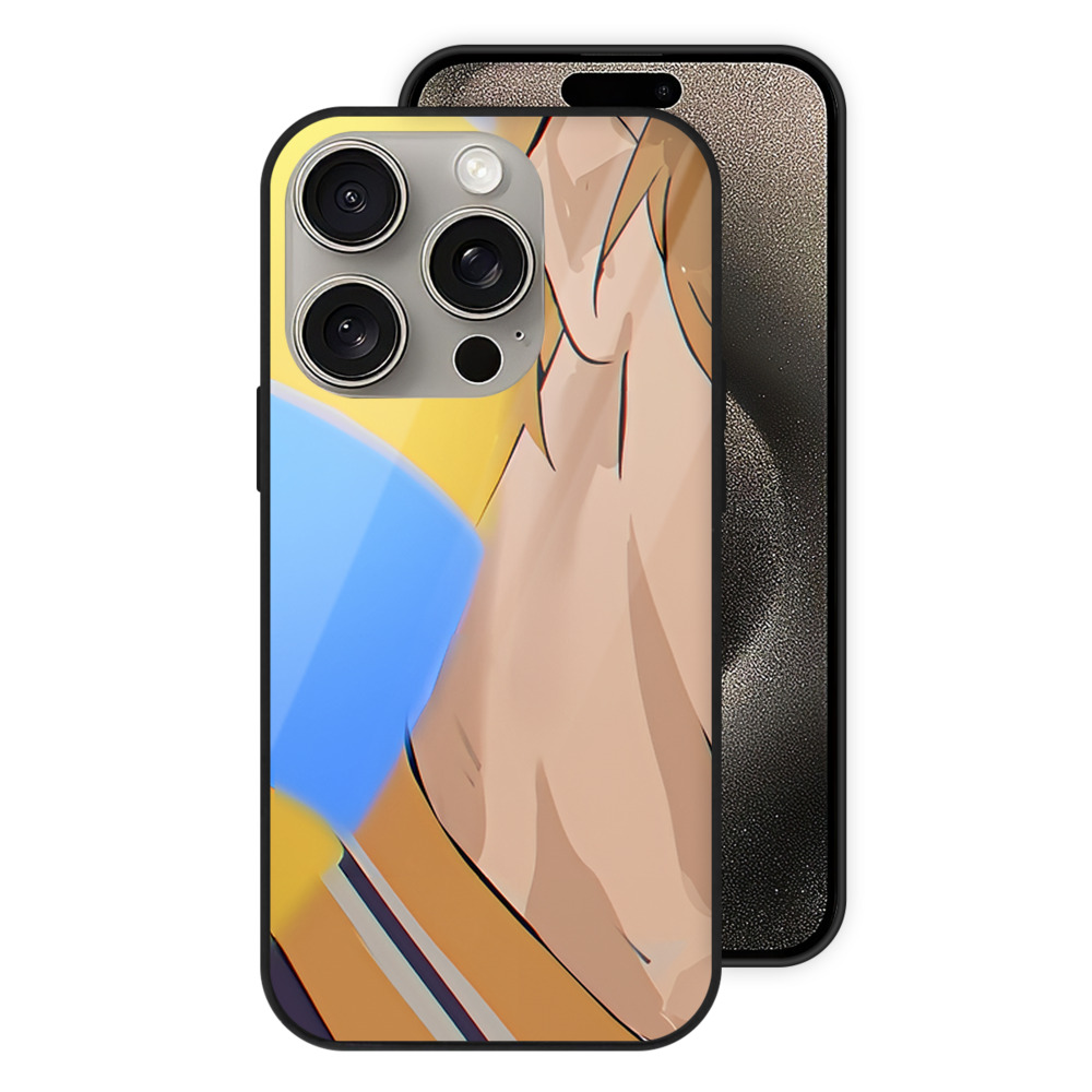 （画像用） ハイキュー!! Haikyu!! 【iPhone15Pro対応】スマホケース 耐衝撃＆黄変防止 背面ガラス