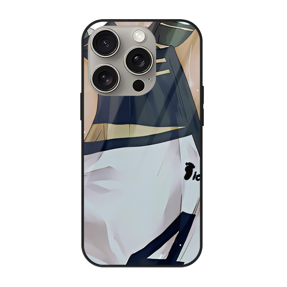 （画像用） ハイキュー!! Haikyu!! 【iPhone15Pro対応】スマホケース 耐衝撃＆黄変防止 背面ガラス