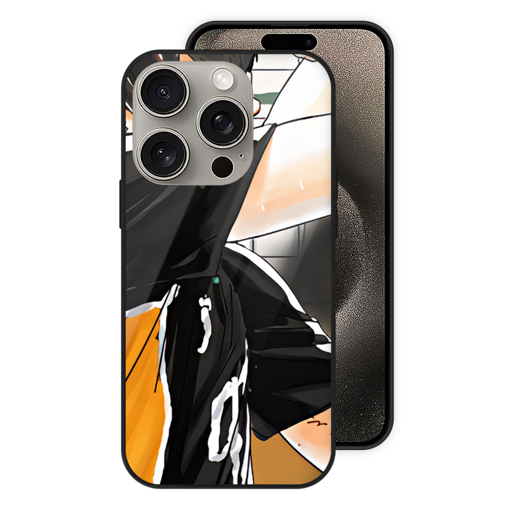 （画像用） ハイキュー!! Haikyu!! 【iPhone15Pro対応】スマホケース 耐衝撃＆黄変防止 背面ガラス