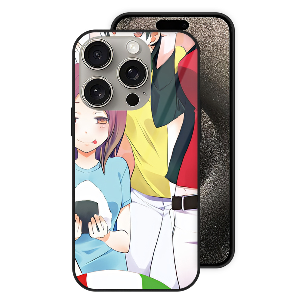 （画像用） ハイキュー!! Haikyu!! 【iPhone15Pro対応】スマホケース 耐衝撃＆黄変防止 背面ガラス