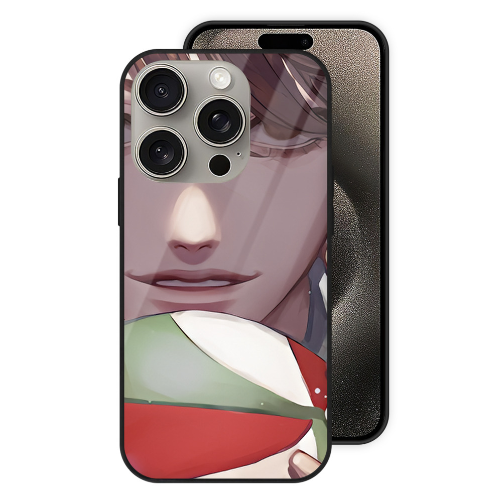 （画像用） ハイキュー!! Haikyu!! 【iPhone15Pro対応】スマホケース 耐衝撃＆黄変防止 背面ガラス