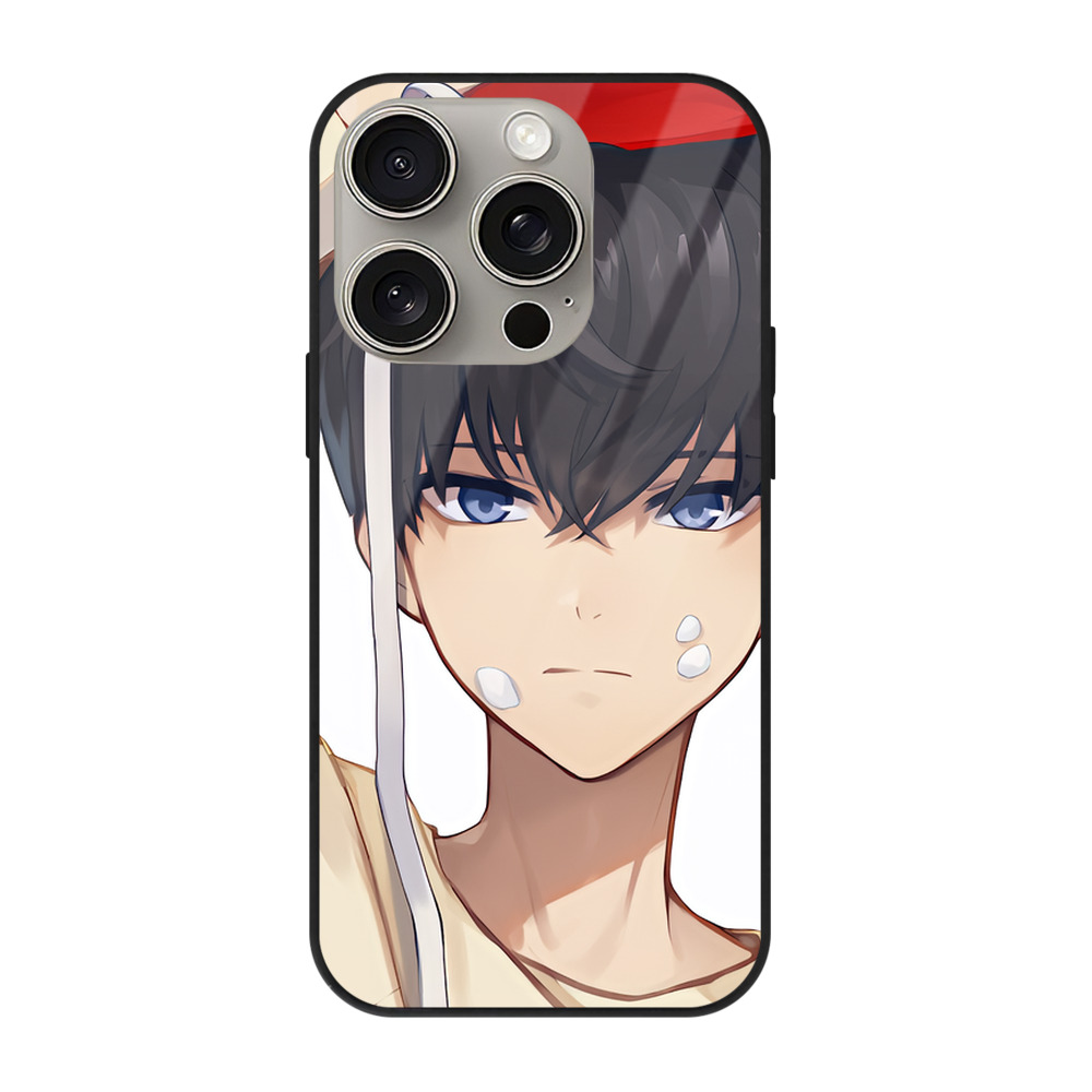 （画像用） ハイキュー!! Haikyu!! 【iPhone15Pro対応】スマホケース 耐衝撃＆黄変防止 背面ガラス