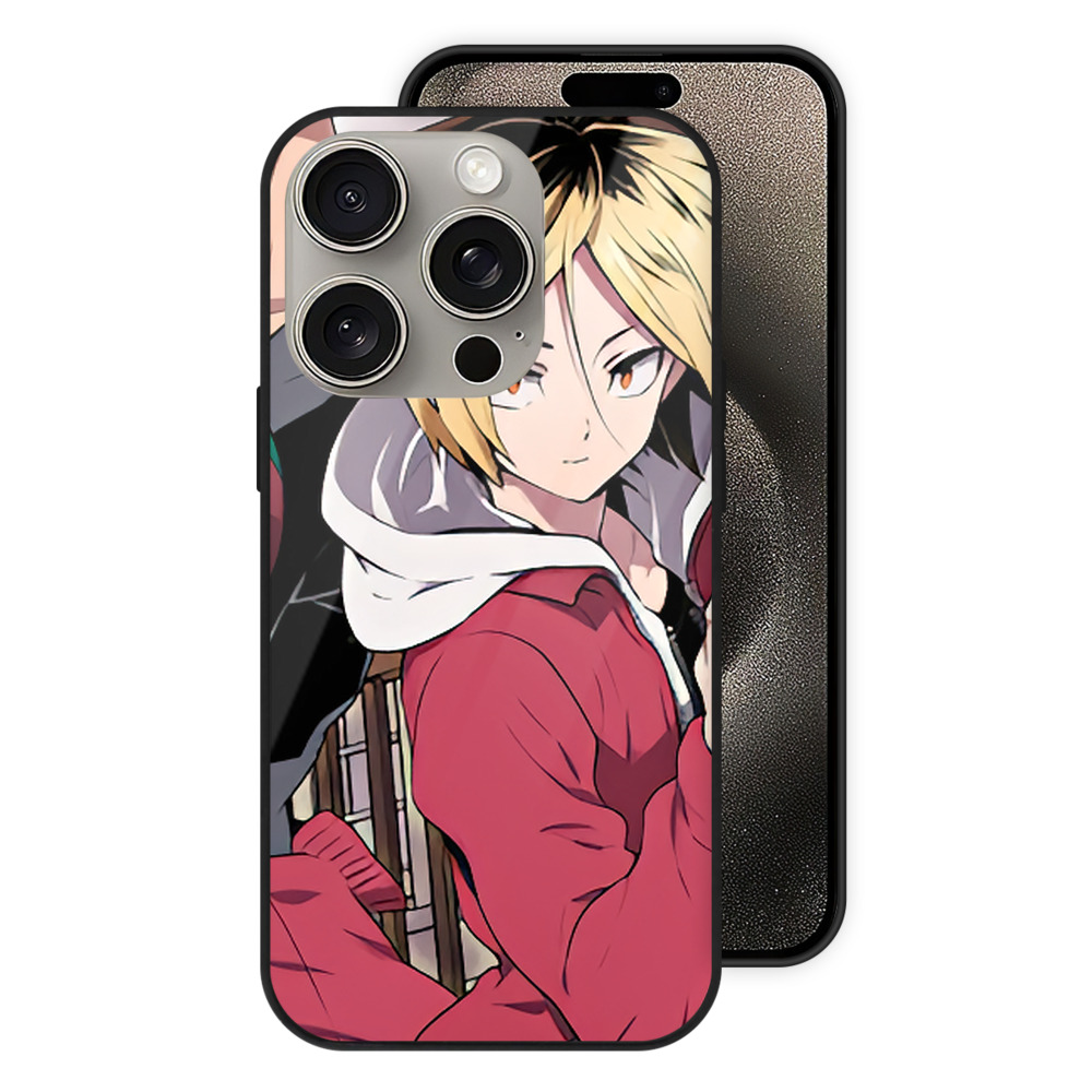 （画像用） ハイキュー!! Haikyu!! 【iPhone15Pro対応】スマホケース 耐衝撃＆黄変防止 背面ガラス