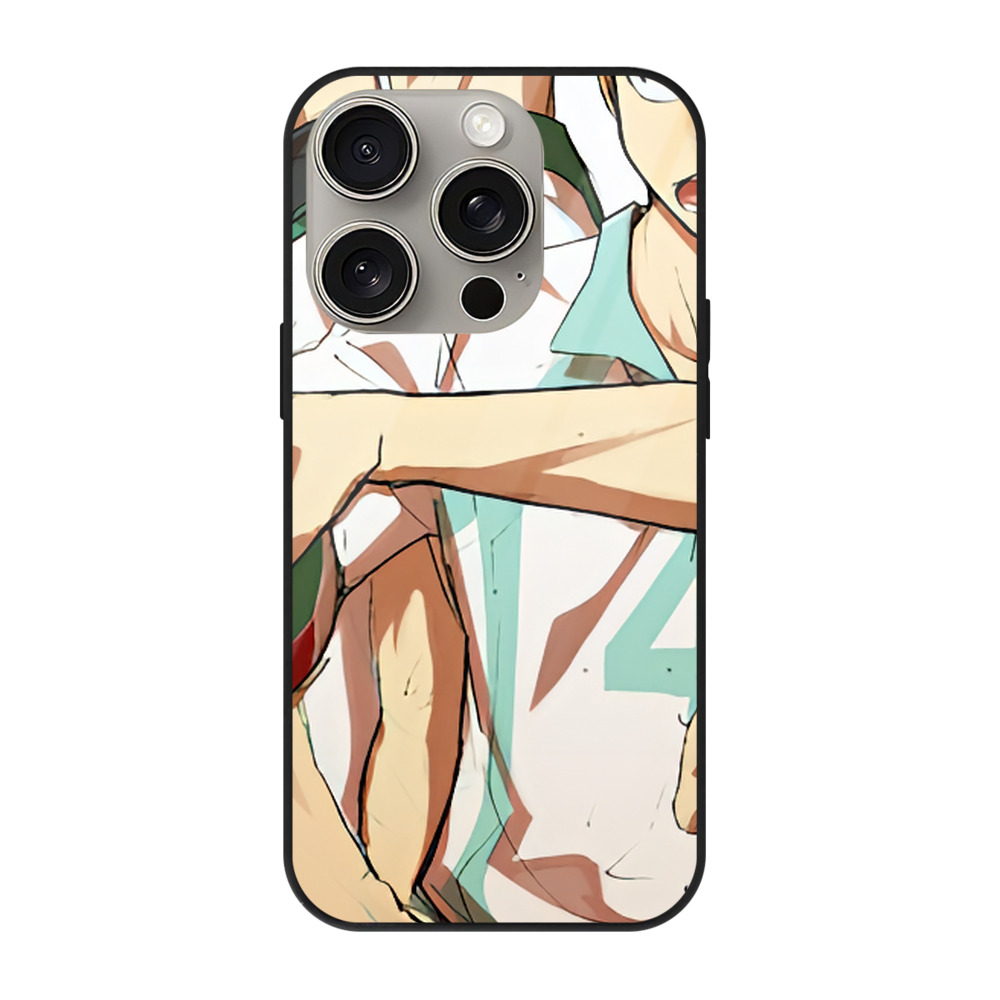 （画像用） ハイキュー!! Haikyu!! 【iPhone15Pro対応】スマホケース 耐衝撃＆黄変防止 背面ガラス