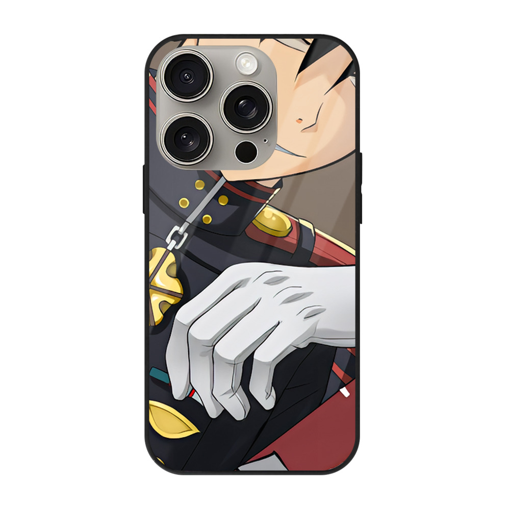 （画像用） ハイキュー!! Haikyu!! 【iPhone15Pro対応】スマホケース 耐衝撃＆黄変防止 背面ガラス