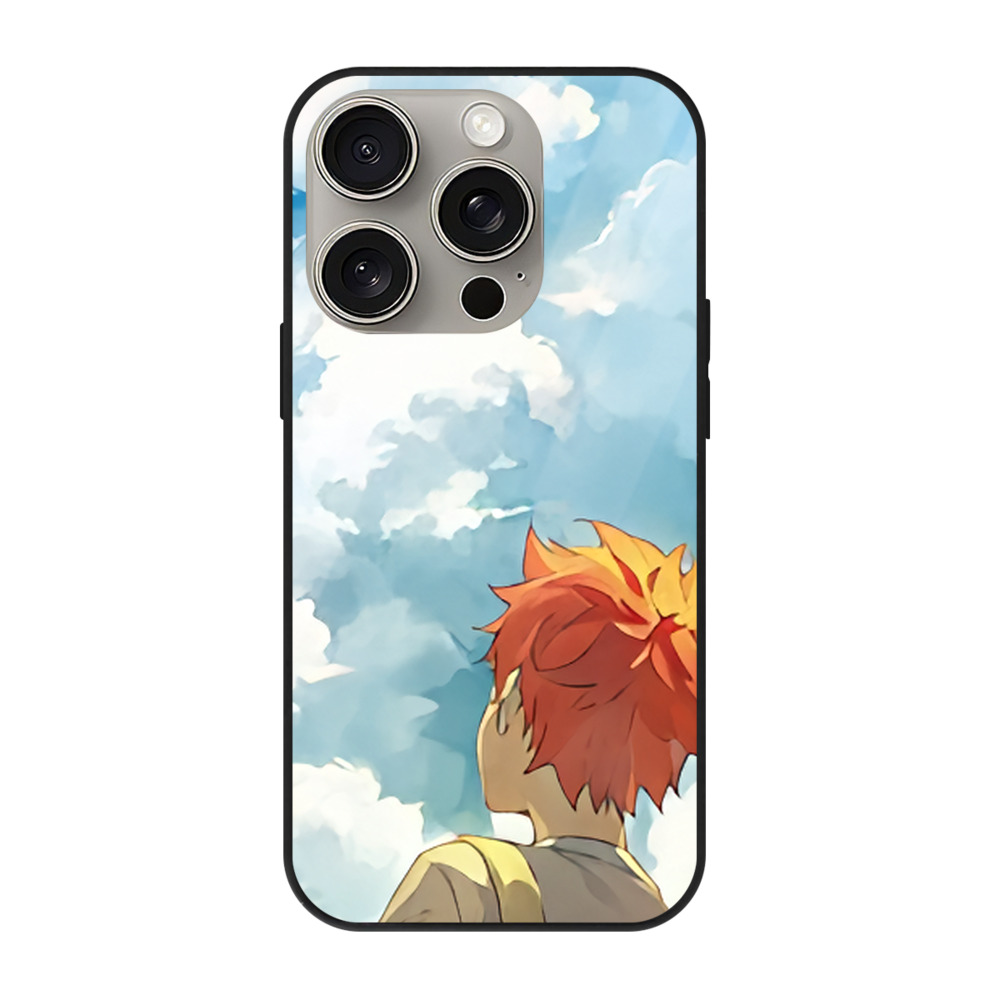 （画像用） ハイキュー!! Haikyu!! 【iPhone15Pro対応】スマホケース 耐衝撃＆黄変防止 背面ガラス