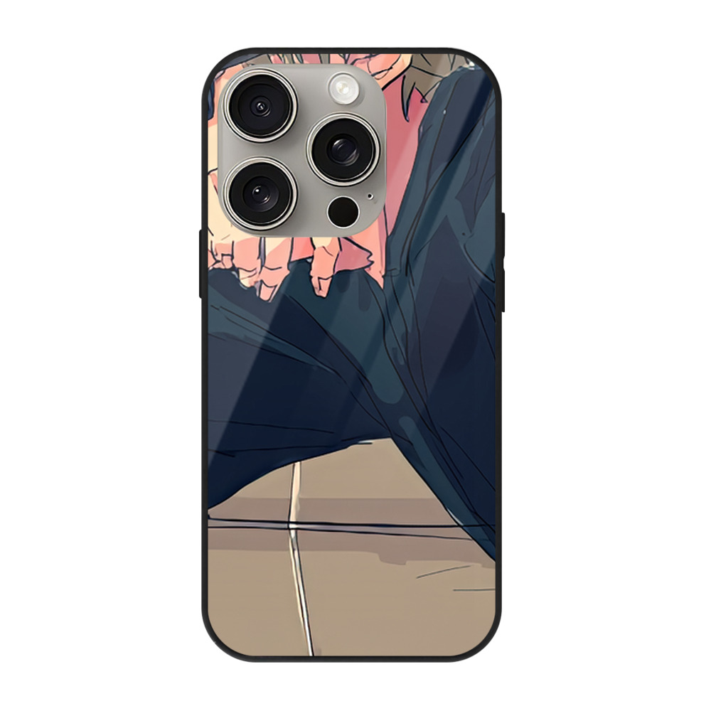 （画像用） ハイキュー!! Haikyu!! 【iPhone15Pro対応】スマホケース 耐衝撃＆黄変防止 背面ガラス