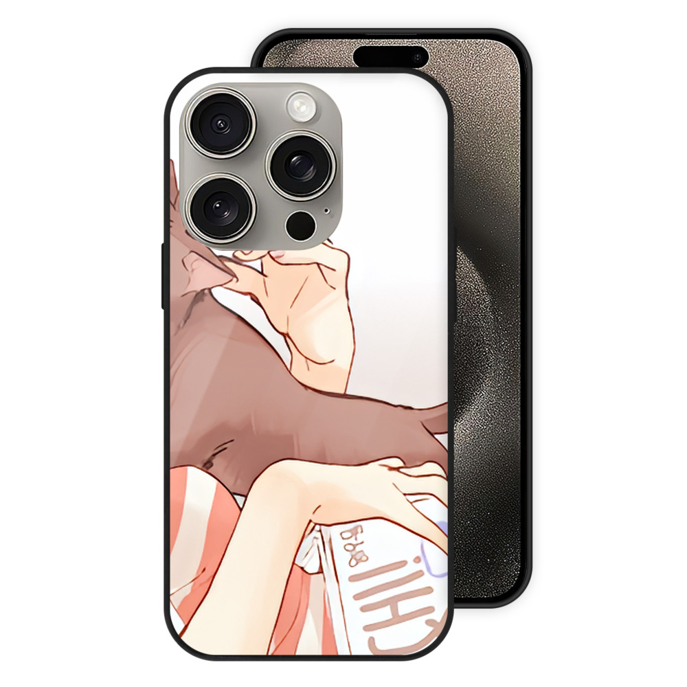 （画像用） ハイキュー!! Haikyu!! 【iPhone15Pro対応】スマホケース 耐衝撃＆黄変防止 背面ガラス
