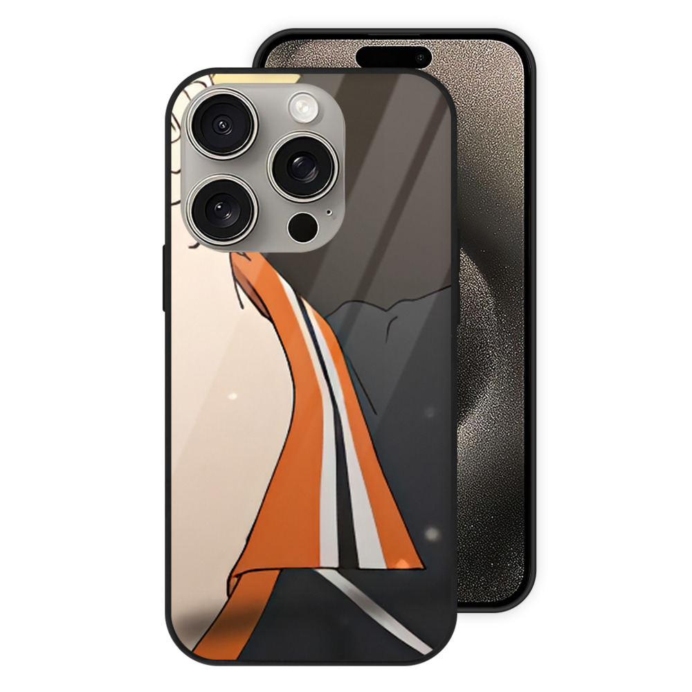 （画像用） ハイキュー!! Haikyu!! 【iPhone15Pro対応】スマホケース 耐衝撃＆黄変防止 背面ガラス