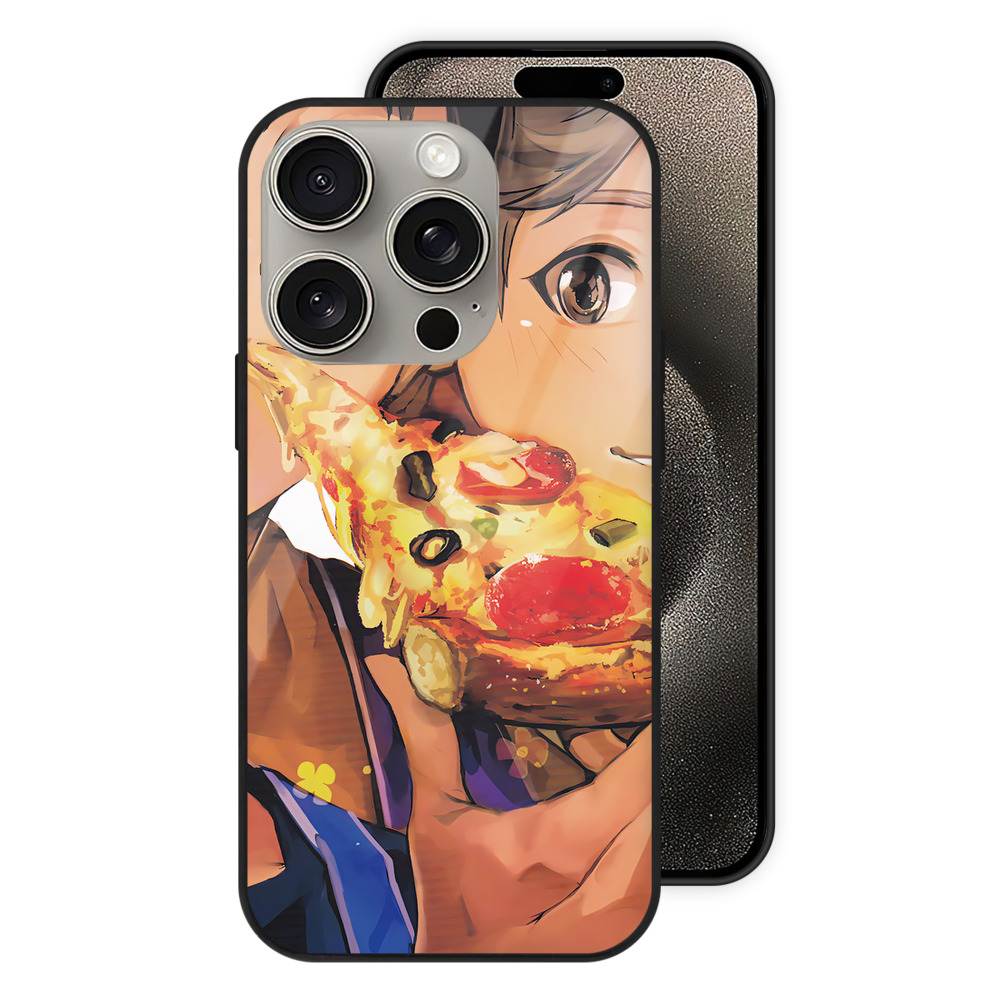 （画像用） ハイキュー!! Haikyu!! 【iPhone15Pro対応】スマホケース 耐衝撃＆黄変防止 背面ガラス