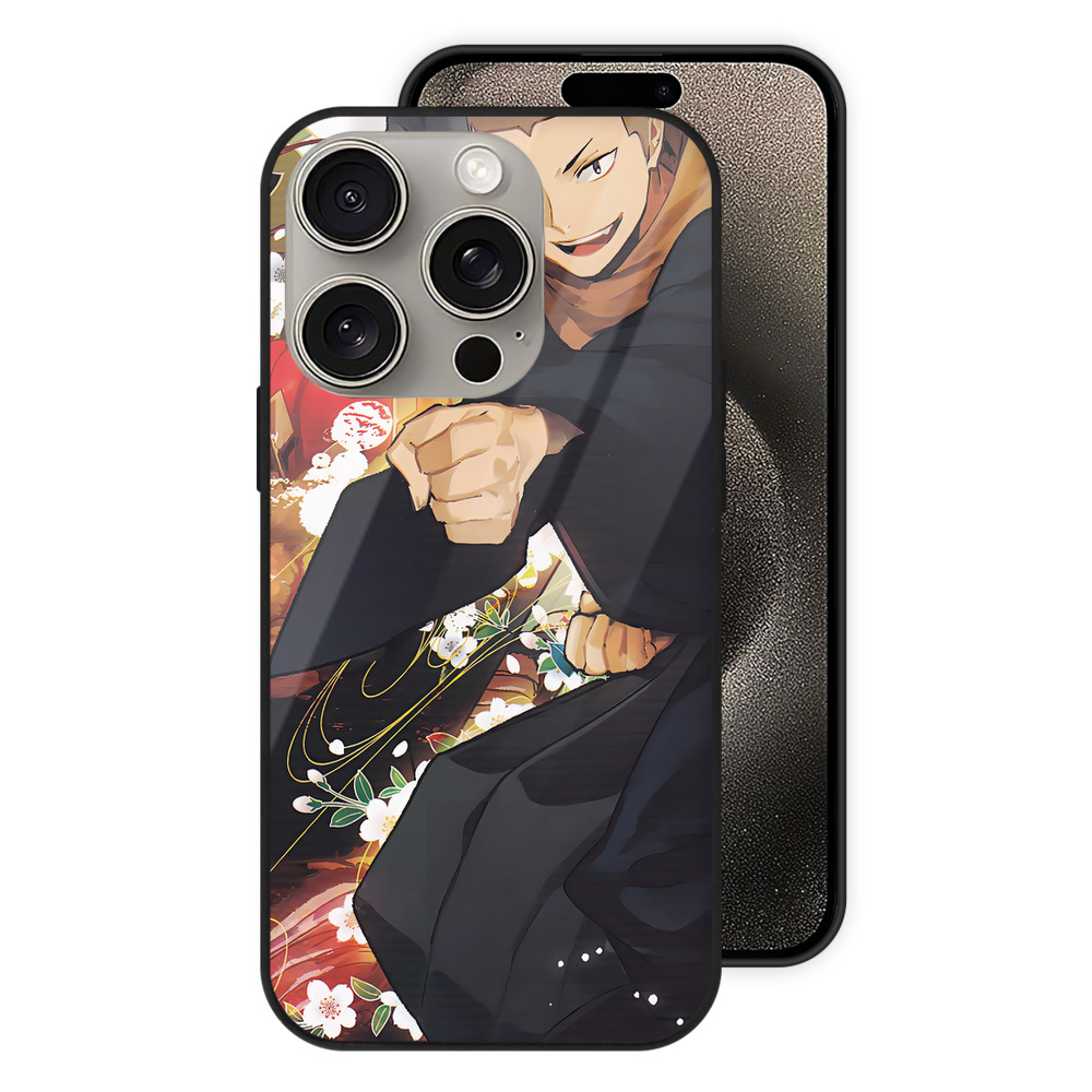 （画像用） ハイキュー!! Haikyu!! 【iPhone15Pro対応】スマホケース 耐衝撃＆黄変防止 背面ガラス