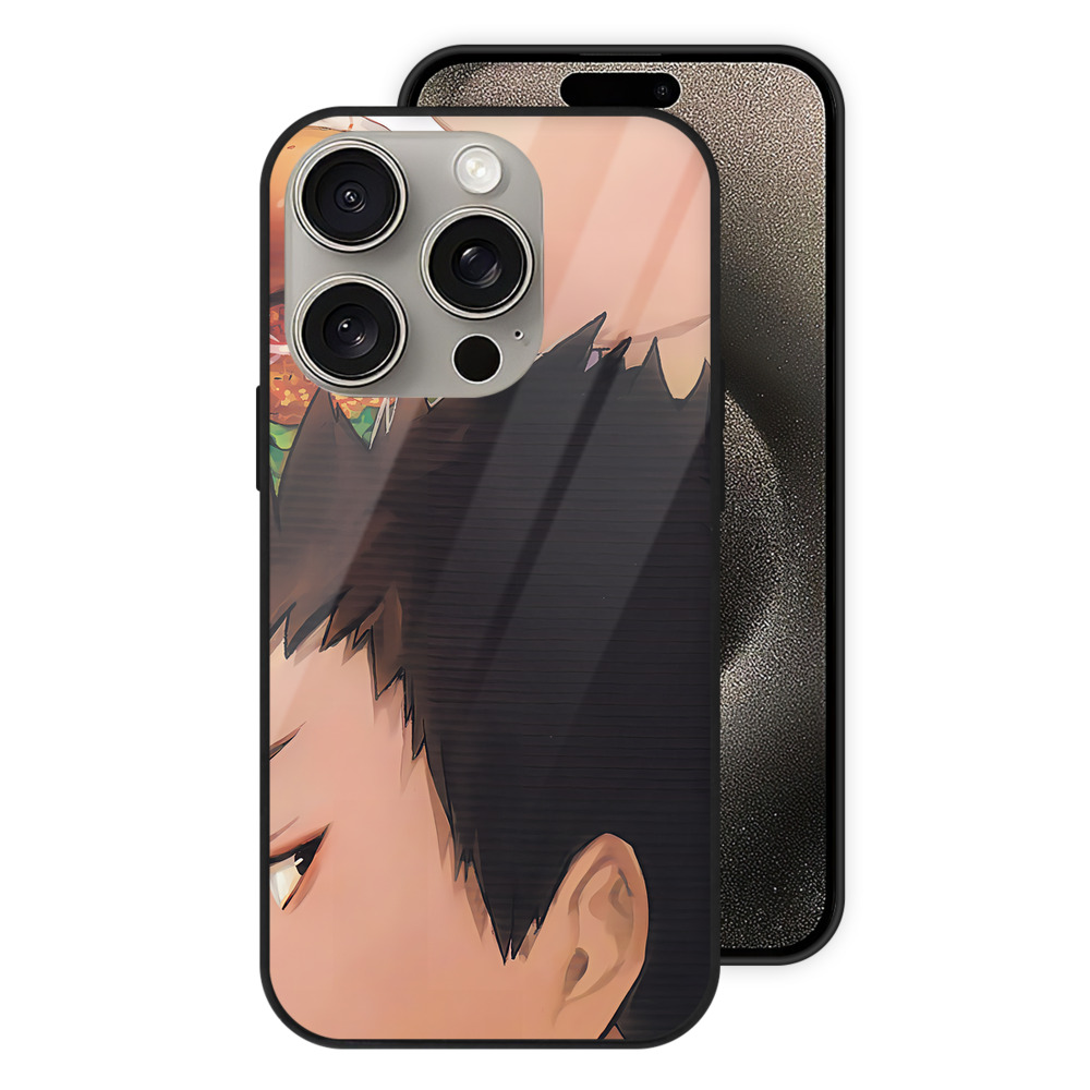 （画像用） ハイキュー!! Haikyu!! 【iPhone15Pro対応】スマホケース 耐衝撃＆黄変防止 背面ガラス