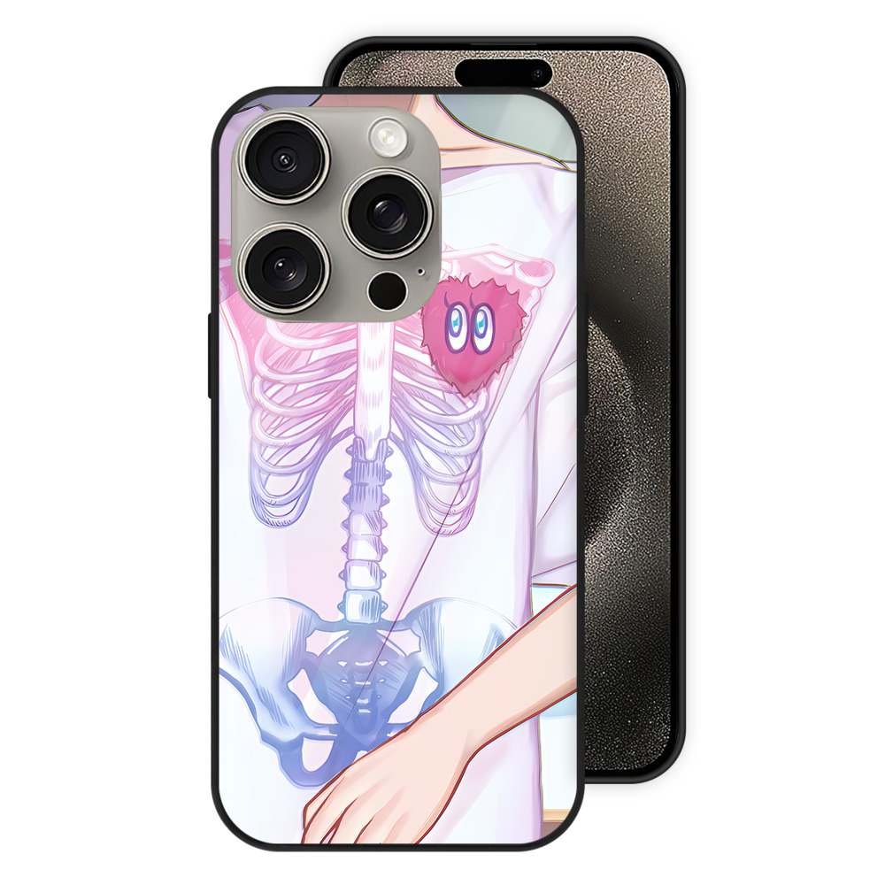 （画像用） ハイキュー!! Haikyu!! 【iPhone15Pro対応】スマホケース 耐衝撃＆黄変防止 背面ガラス